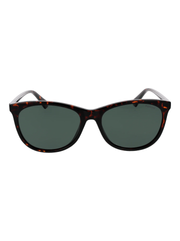 Polaroid Frauen Sonnenbrille Rechtwinklig Braun