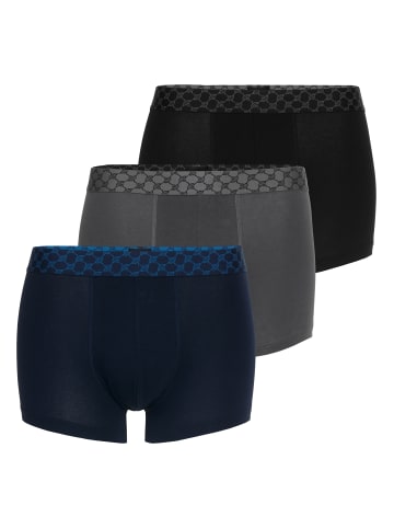 JOOP! 3er Pack Cotton-Stretch Boxer in Mehrfarbig