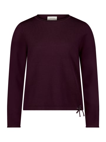 CARTOON Strickpullover mit Rundhalsausschnitt in Dark Dahlia