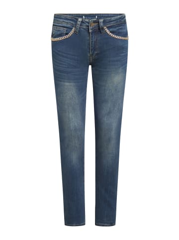 TOOCHE Jeans "Jeans Kette" in blau