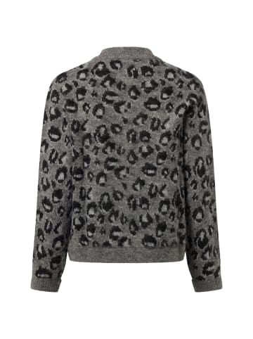 Marie Lund Pullover in grau schwarz - 0002