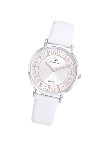 Girl Only Analog-Armbanduhr Girl Only Mademoiselle weiß mittel (ca. 34mm)