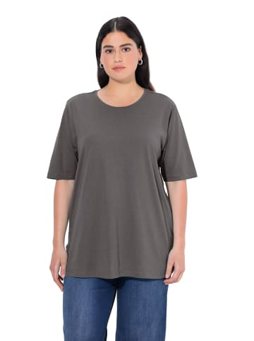 Ulla Popken Shirt in graphitgrau