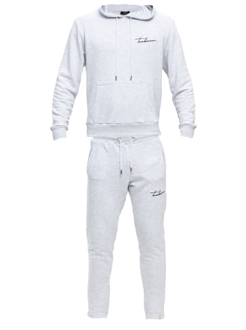 Tom Barron Jogginganzug mit Hoodie in GRAU