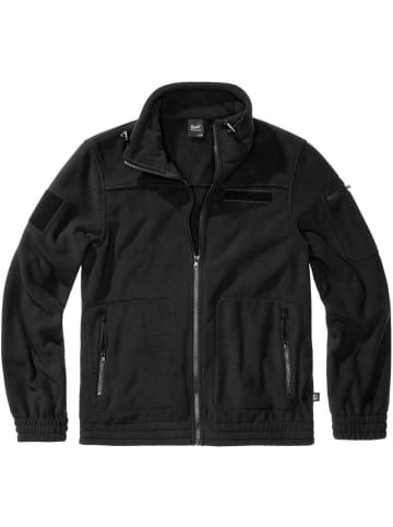 Brandit Fleecejacke/Fleecepullover "Fleecejacket Combat" in Schwarz