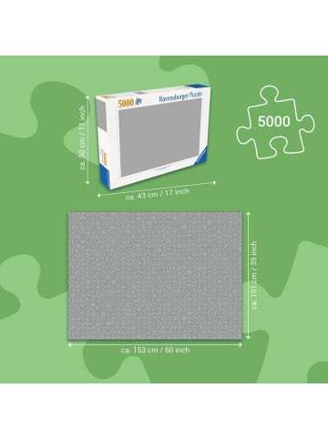 Ravensburger Ravensburger Puzzle 5.000 Teile Weltkarte mit Sehenswürdigkeiten in bunt