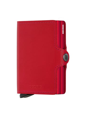 Secrid Original Twinwallet - Geldbörse RFID 7 cm in red-red