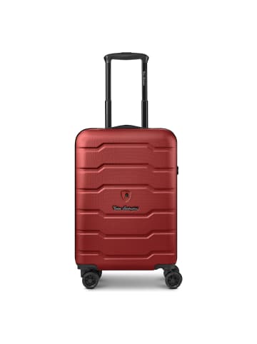 Tonino Lamborghini Bologna 4 Rollen Kabinentrolley S 53 cm dark red