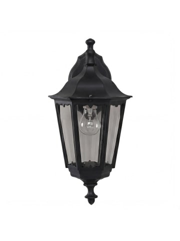 Licht-Erlebnisse Außen Wandlampe (B)26 x (H)44 cm in Schwarz