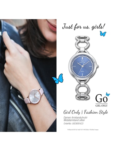 Girl Only Armbanduhr-Analog silber klein (ca. 30mm) Girl Only Mademoiselle