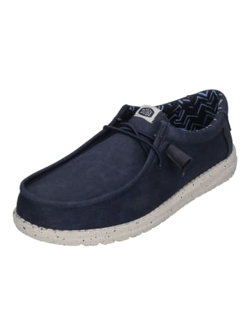 Hey Dude Halbschuhe-Slipper WALLY CANVAS in blau