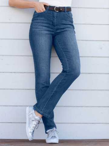 WITT WEIDEN Jeans in blue-stone-washed