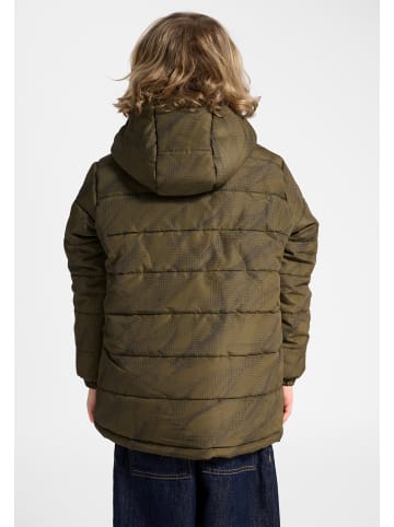 Hummel Mantel Hmlecho Lebensstil Kinder in DARK OLIVE2