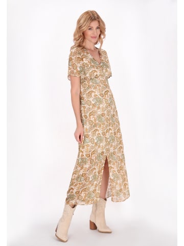 usha FESTIVAL Women Dress in cream multicolor