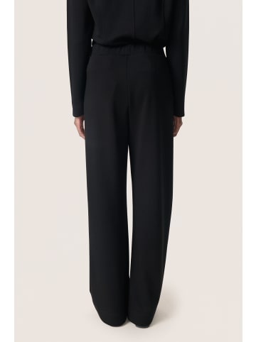 Soaked in Luxury Strickhose SLMarigold Straight fit in Black