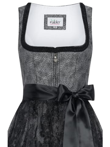 Nübler Midi Dirndl Leo in Silber