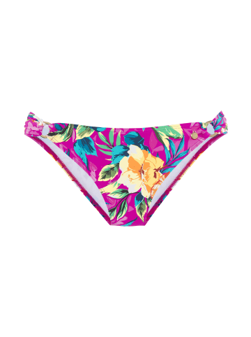 LASCANA Bikini-Hose in pink bedruckt