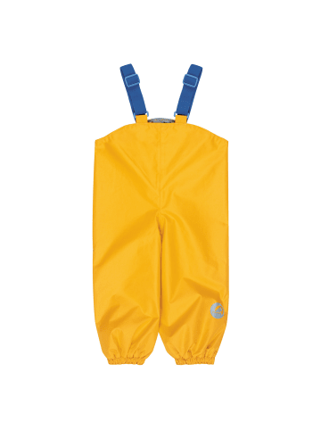 finkid Regenhose Pullea mit Latz in Gelb