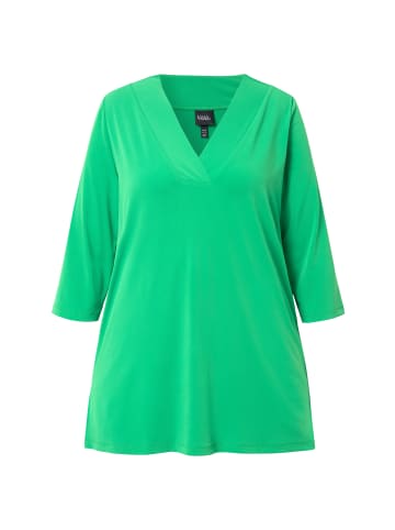 Ulla Popken Longshirt in moosgrün
