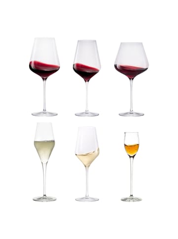 Stölzle 36er Set Wein- und Sektgläser Quatrophil transparent in transparent