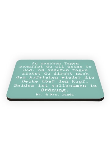 Mr. & Mrs. Panda Magnet Spruch Tapferkeit im Alltag mit Spruch in Meeresbrise