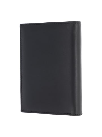 oxmox Leather Geldbörse RFID Schutz Leder 13 cm in schwarz-crab 2.0