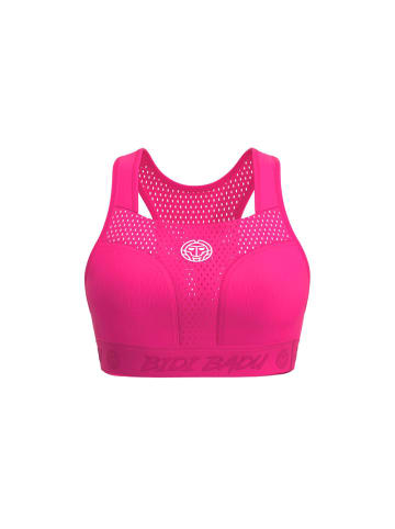 BIDI BADU Crew High Support Bra - pink in Pink