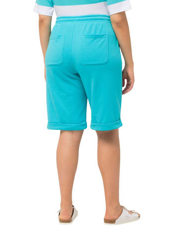 Ulla Popken Shorts in tiefes aqua