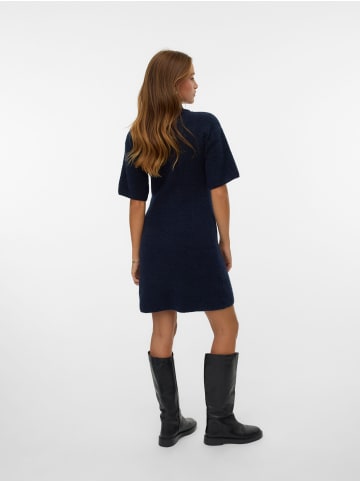 Vero Moda Strickkleid in Navy Blazer