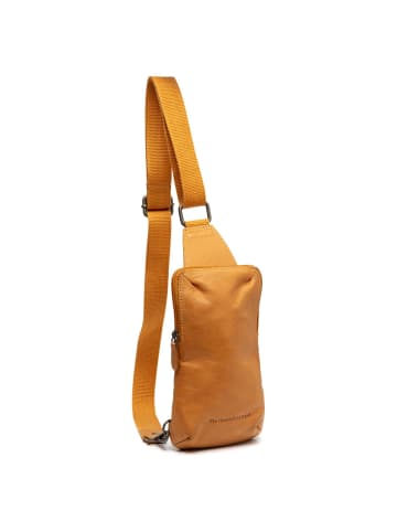The Chesterfield Brand Cambridge Mini Bag Umhängetasche Leder 12 cm in ocher yellow