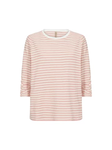 soyaconcept T-shirt SC_PISA in 4635C PEACH PINK COMBI