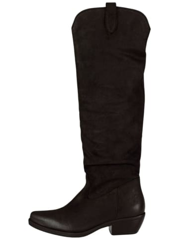 Felmini Wide Fit Stiefel in Schwarz
