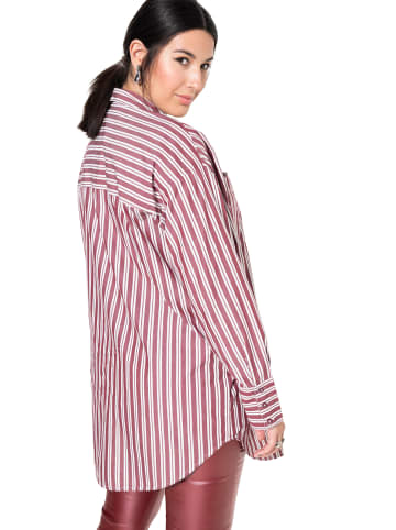 Studio Untold Hemdbluse in dunkelrot