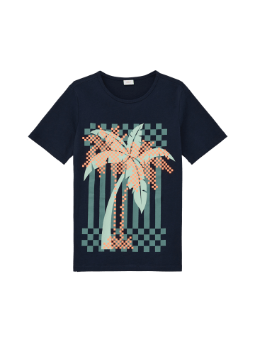 s.Oliver T-Shirt kurzarm in Blau