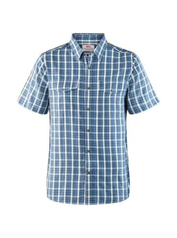 FJÄLLRÄVEN Hemd Abisko Cool Shirt SS in Blau