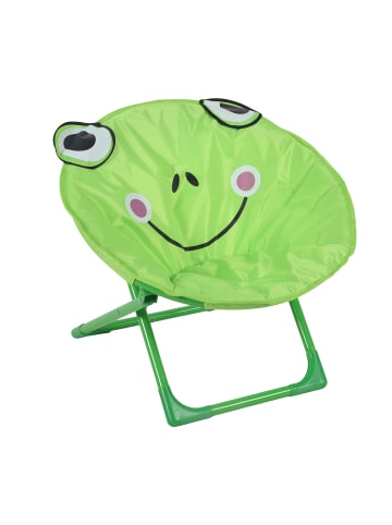 relaxdays Moonchair Kinder "Frosch" - (B)50 x (H)47 x (T)48 cm