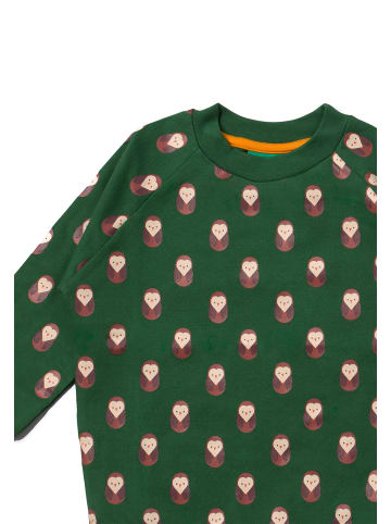 Little Green Radicals Sweatshirt aus Bio-Baumwolle in Grün