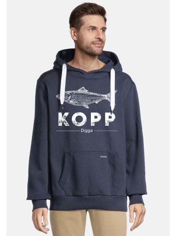 Salzhaut Hoodie HEFF - FISCHKOPP in Navy