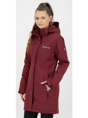 DEPROC Active Winterjacke MONTREAL LONG WMN in Rot