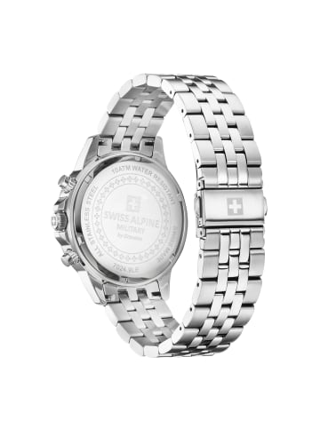 Swiss Military Quarzuhr 7024.9135SAM in Silber