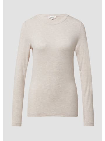 s.Oliver T-Shirt in 81W9_beige
