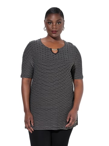 Ulla Popken Shirt in schwarz