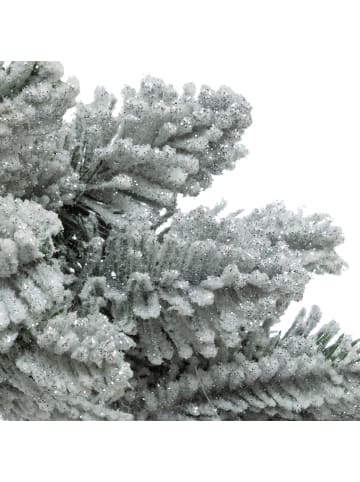 Weihnachtskranz, Tannenzweige mit Schnee in Grün, Ø 40 cm