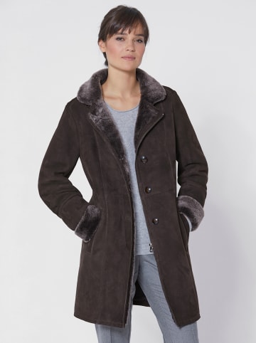Mainpol Lederjacke in braun