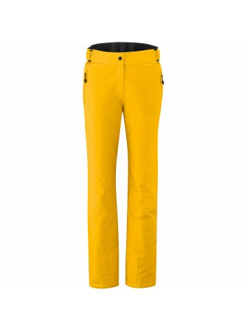 Maier Sports Skihose Vroni Slim in Gelb