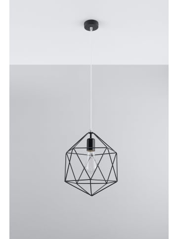 Nice Lamps Hängleuchte Donato in Schwarzaus gebogenem Stahl schirm loft LED E27 NICE LAMPS