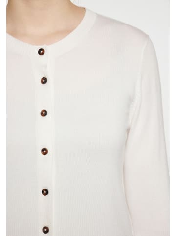 RISA Damen Cardigan in WOLLWEISS