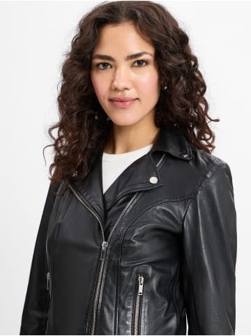 RINO&PELLE Lederjacke Emily in schwarz