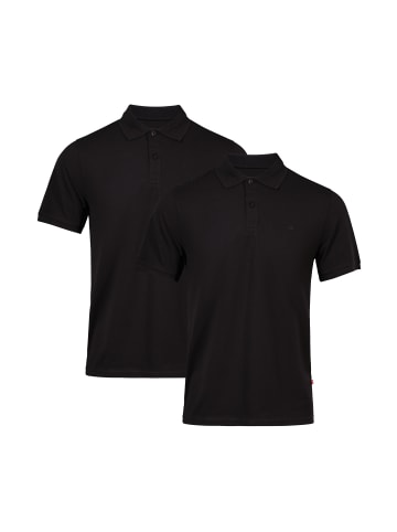 DANISH ENDURANCE Poloshirt Anchor in schwarz