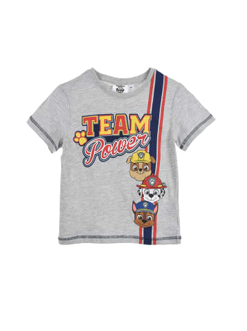 Paw Patrol T-Shirt kurzarm Chase, Marshall und Rubble in Grau